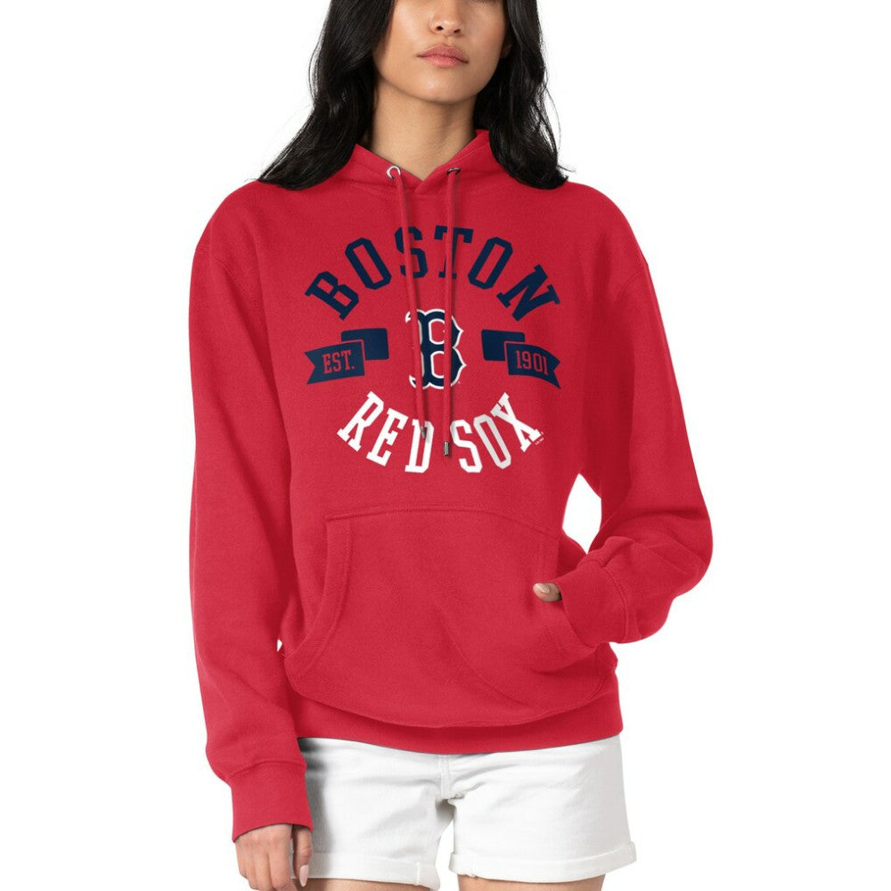 Boston Red Sox G-III 4Her by Carl Banks Women's City Graphic Pullover Hoodie - MLB Hoodies