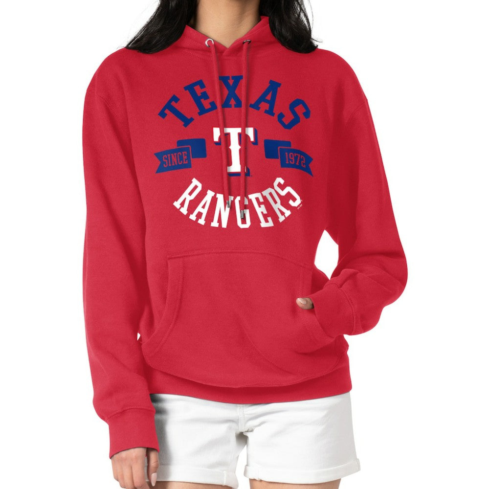 Texas Rangers G-III 4Her by Carl Banks Women's City Graphic Pullover Hoodie - MLB Hoodies