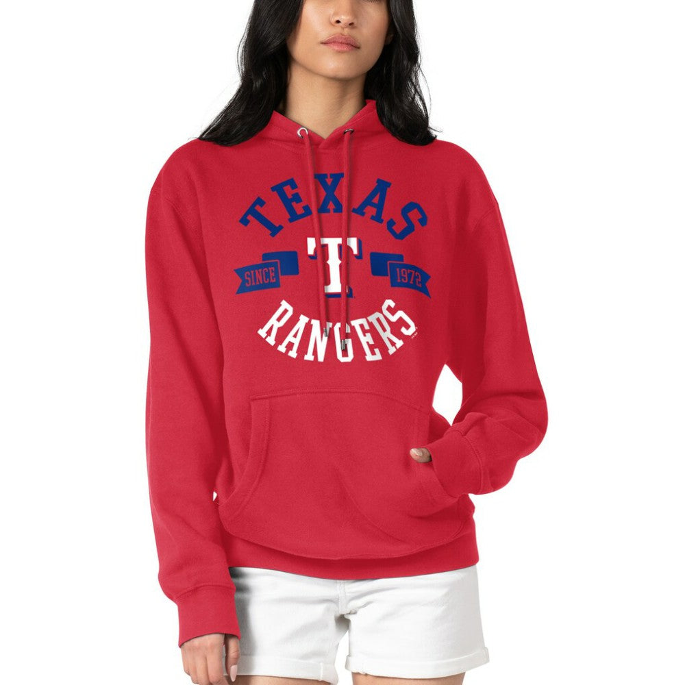 Texas Rangers G-III 4Her by Carl Banks Women's City Graphic Pullover Hoodie - MLB Hoodies