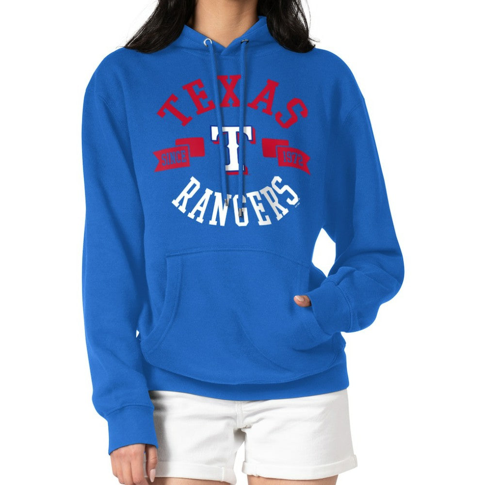 Texas Rangers G-III 4Her by Carl Banks Women's City Graphic Pullover Hoodie - MLB Hoodies