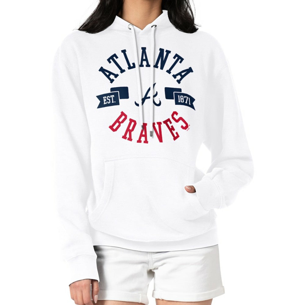 Atlanta Braves G-III 4Her by Carl Banks Women's City Graphic Pullover Hoodie - MLB Hoodies