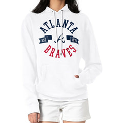 Atlanta Braves G-III 4Her by Carl Banks Women's City Graphic Pullover Hoodie - MLB Hoodies