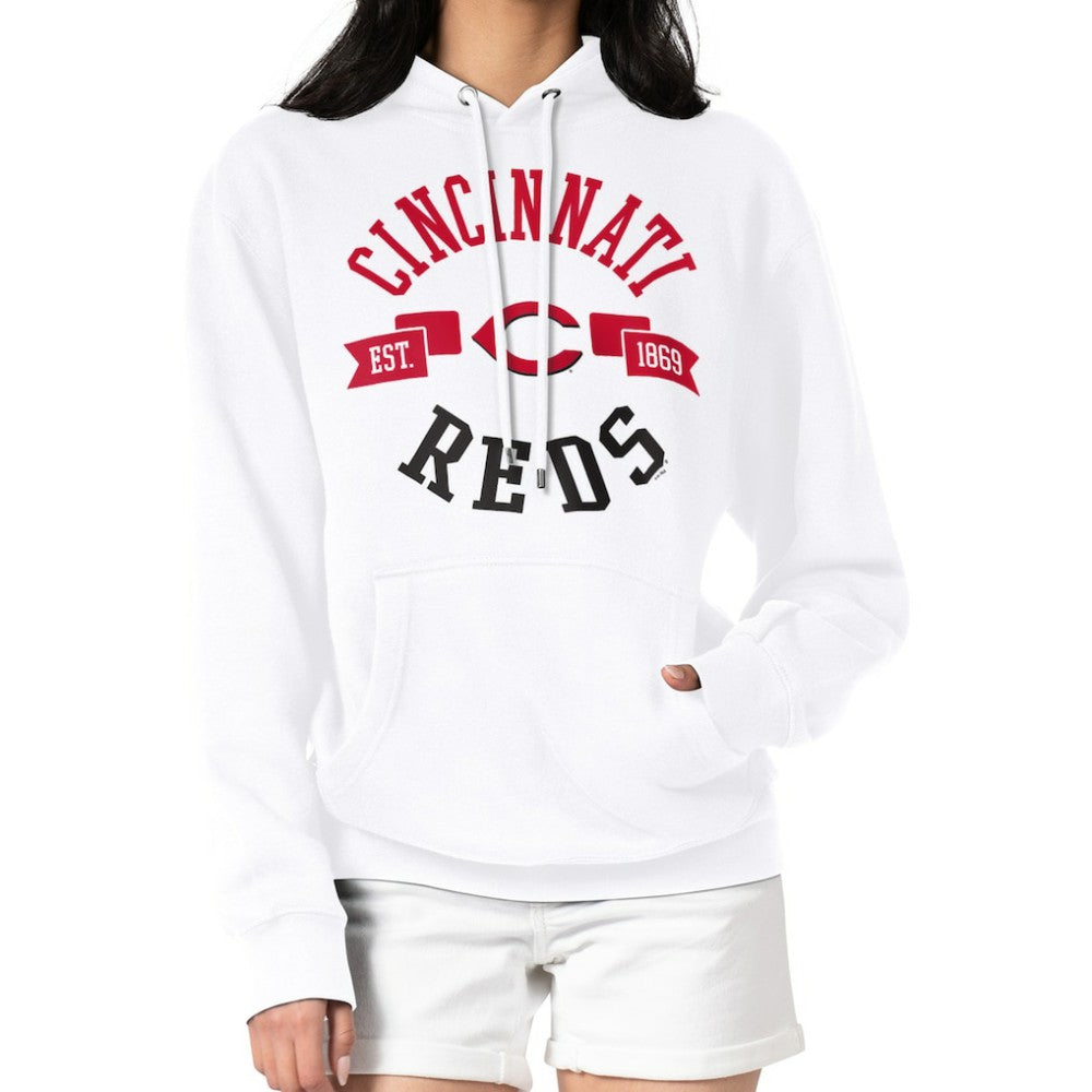 Cincinnati Reds G-III 4Her by Carl Banks Women's City Graphic Pullover Hoodie - MLB Hoodies
