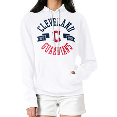Cleveland Guardians G-III 4Her by Carl Banks Women's City Graphic Pullover Hoodie - MLB Hoodies