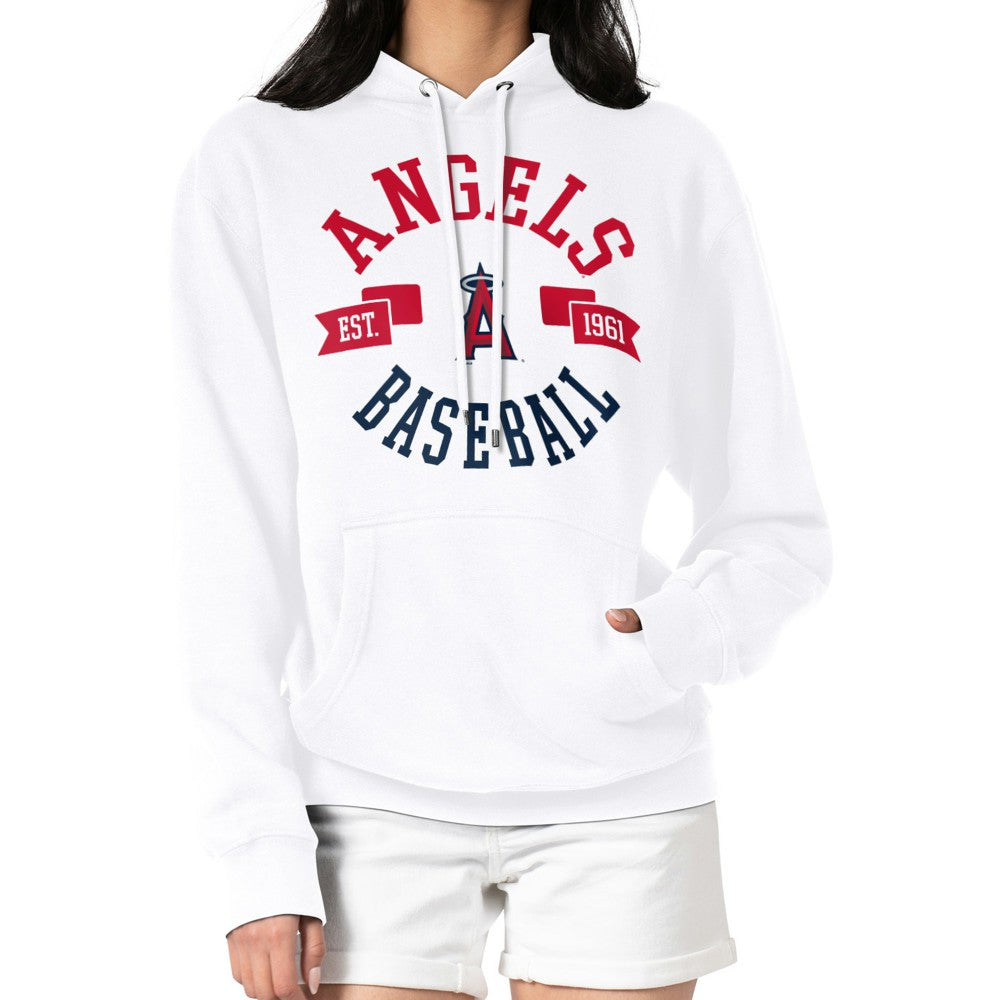 Los Angeles Angels G-III 4Her by Carl Banks Women's City Graphic Pullover Hoodie - MLB Hoodies