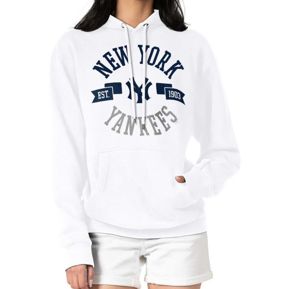 New York Yankees G-III 4Her by Carl Banks Women's City Graphic Pullover Hoodie - MLB Hoodies