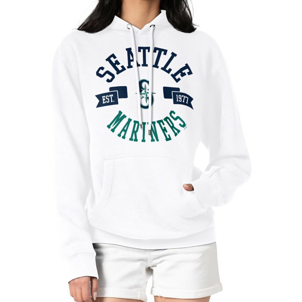 Seattle Mariners G-III 4Her by Carl Banks Women's City Graphic Pullover Hoodie - MLB Hoodies