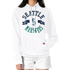 Seattle Mariners G-III 4Her by Carl Banks Women's City Graphic Pullover Hoodie - MLB Hoodies