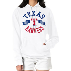 Texas Rangers G-III 4Her by Carl Banks Women's City Graphic Pullover Hoodie - MLB Hoodies