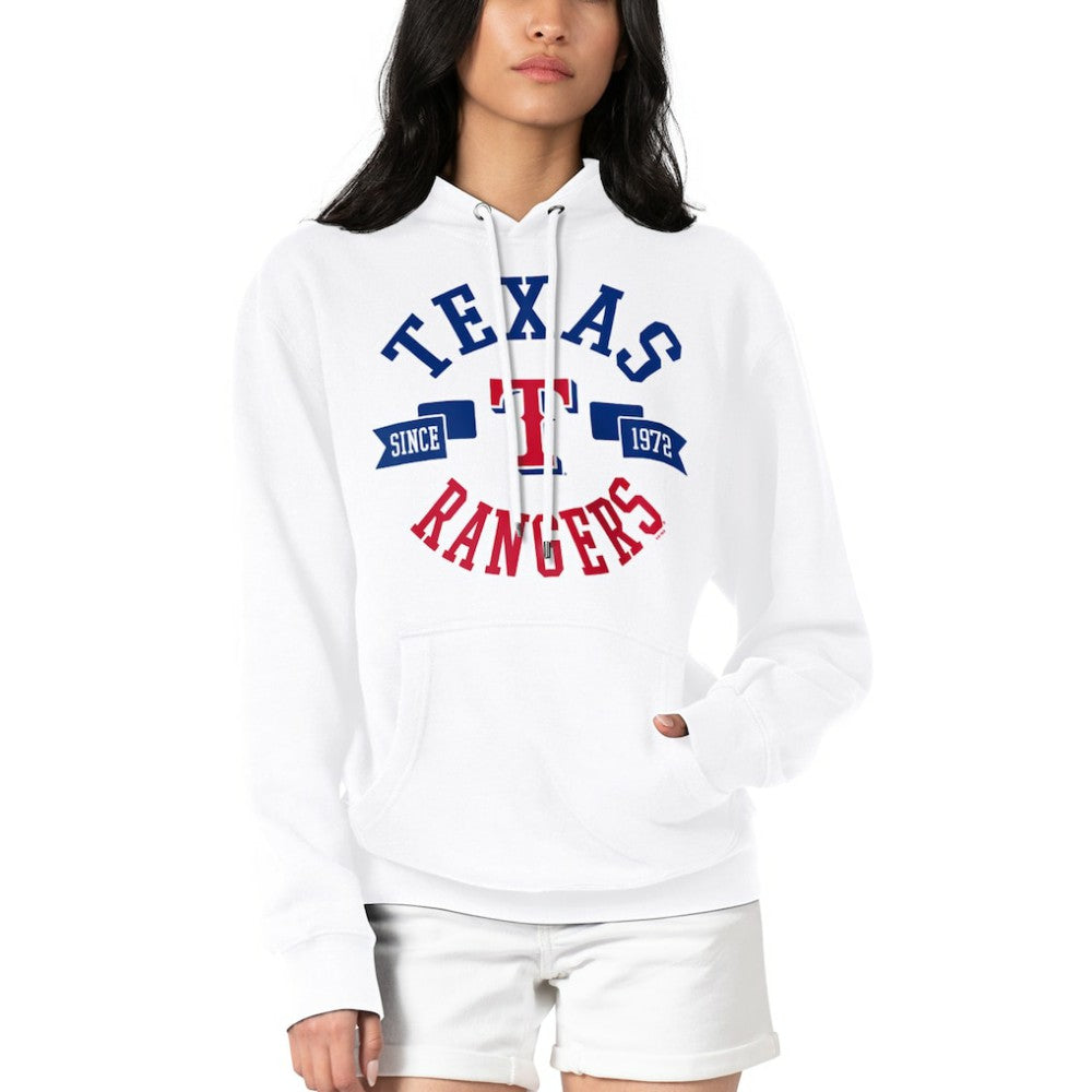 Texas Rangers G-III 4Her by Carl Banks Women's City Graphic Pullover Hoodie - MLB Hoodies