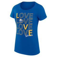 Buffalo Sabres G-III 4Her by Carl Banks Women's Super-Slim Fit Lightweight Hockey Love T-Shirt -  NHL T-shirts