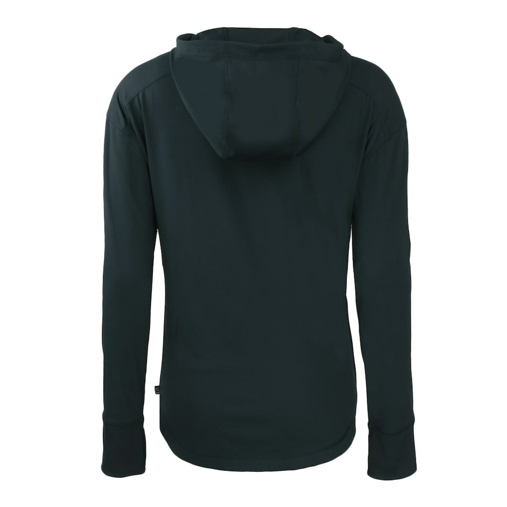 Chicago Bears Cutter & Buck Women's Throwback Daybreak Eco Recycled Half-Zip Hoodie | NFL Hot