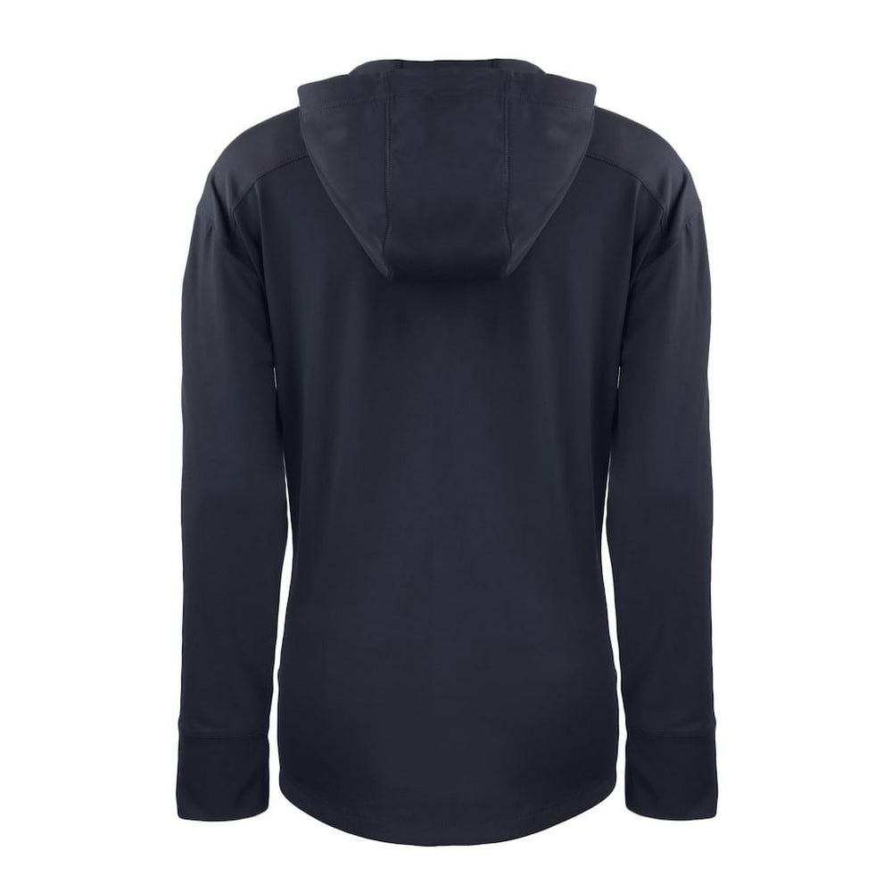 Chicago Bears Cutter & Buck Women's Throwback Daybreak Eco Recycled Half-Zip Hoodie | NFL Sale