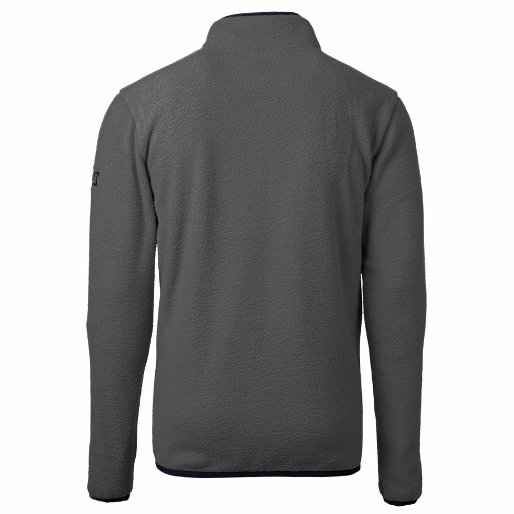 Detroit Lions Cutter & Buck Throwback Cascade Eco Sherpa Fleece Quarter-Zip Pullover Jacket | NFL Outlet