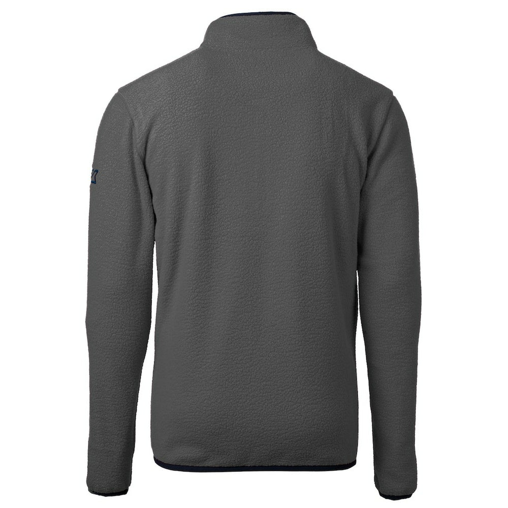 New Orleans Saints Cutter & Buck Throwback Cascade Eco Sherpa Fleece Quarter-Zip Pullover Jacket | NFL US