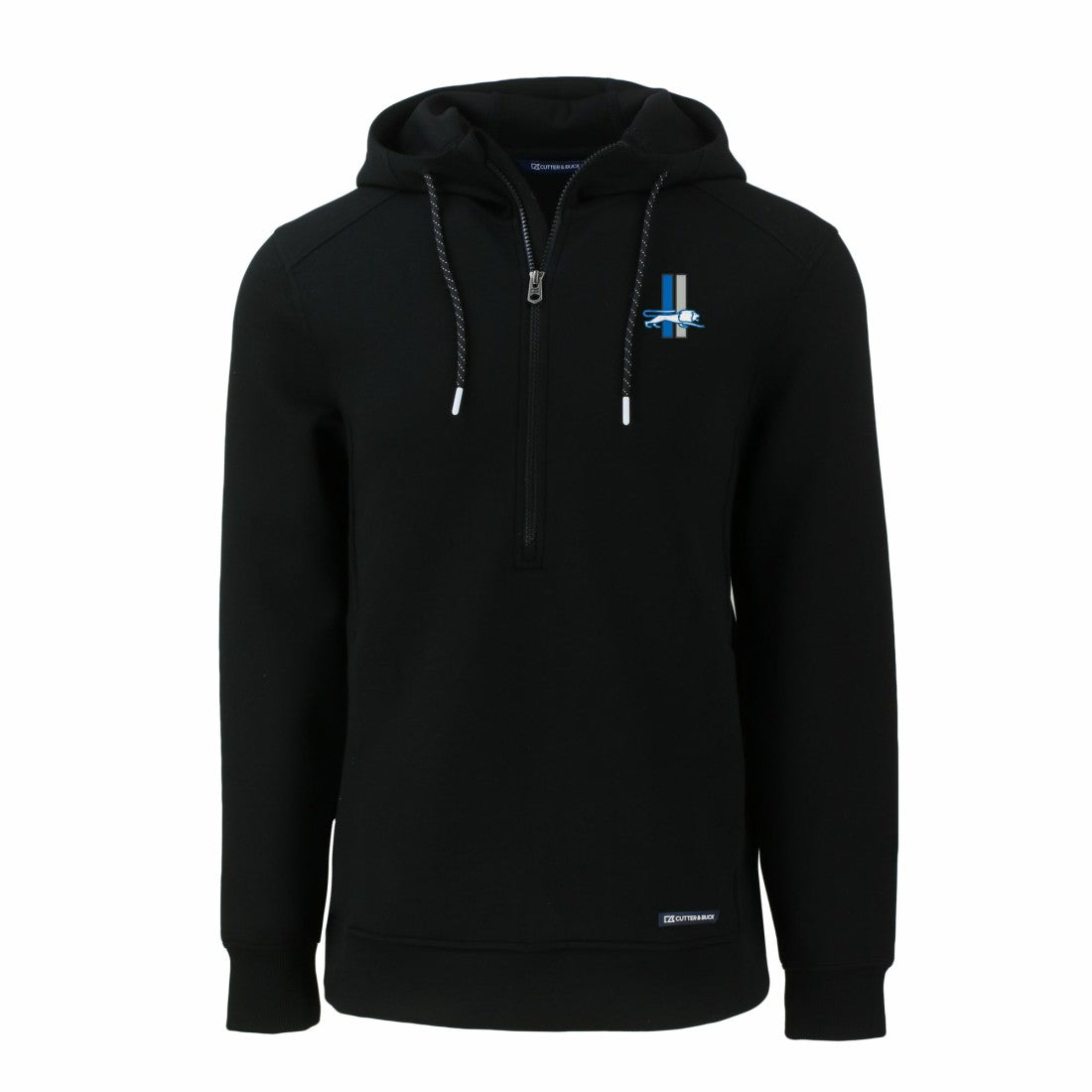 Detroit Lions Cutter & Buck Throwback Roam Eco Half-Zip Recycled Pullover Hoodie | NFL Online