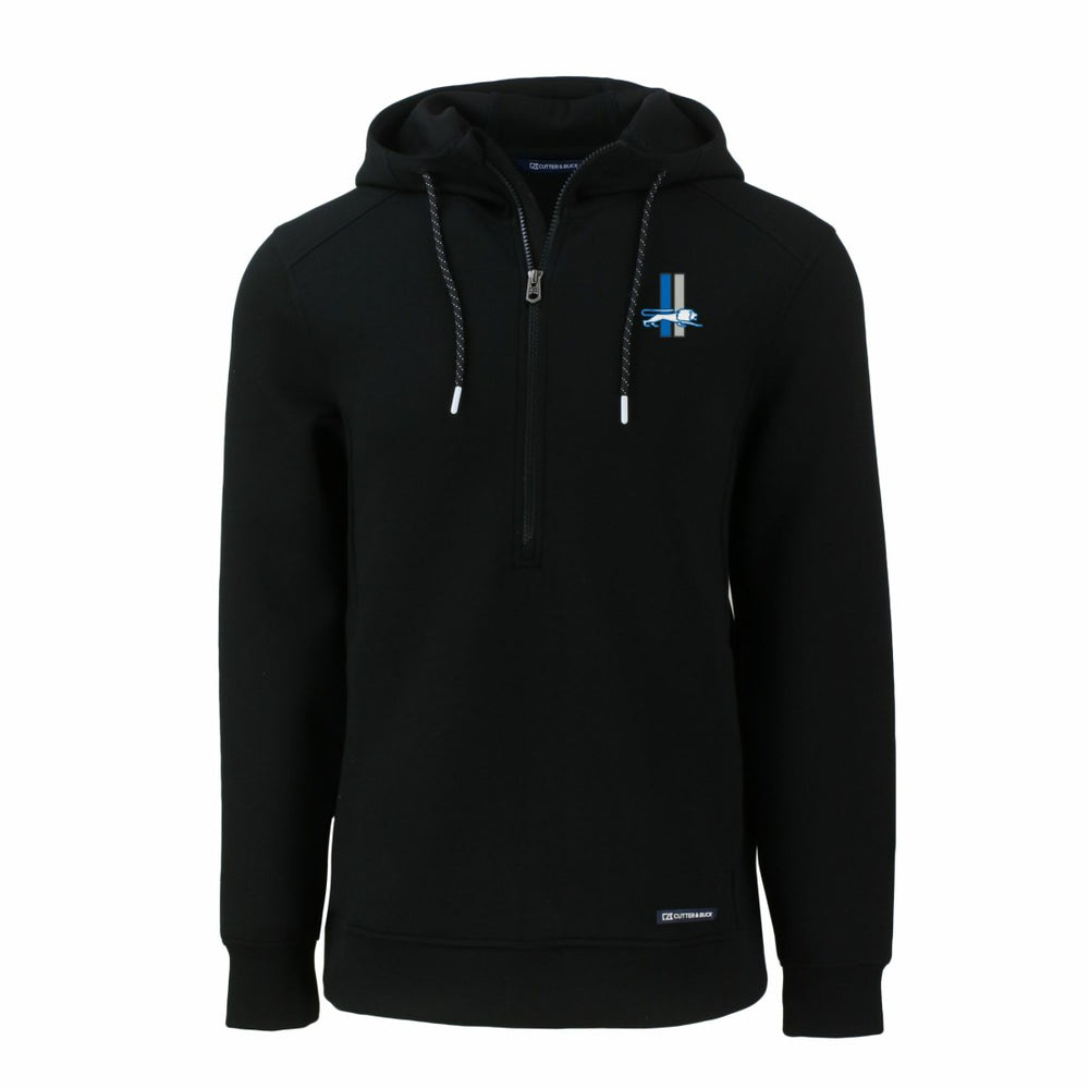Detroit Lions Cutter & Buck Throwback Roam Eco Half-Zip Recycled Pullover Hoodie | NFL Online