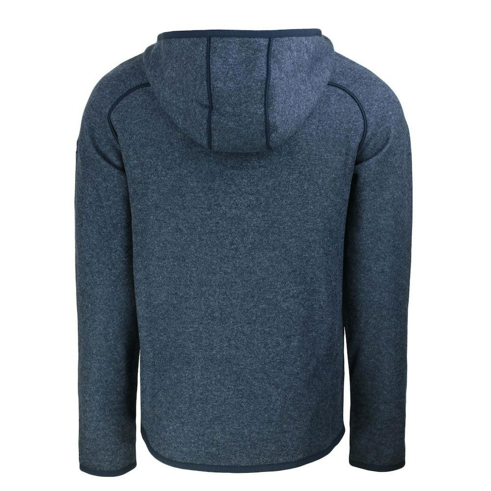 Chicago Bears Cutter & Buck Throwback Mainsail Sweater-Knit Full-Zip Hoodie | NFL Near me