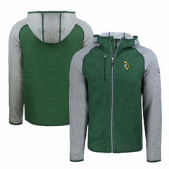 Green Bay Packers Cutter & Buck Throwback Mainsail Sweater-Knit Full-Zip Hoodie | NFL Online