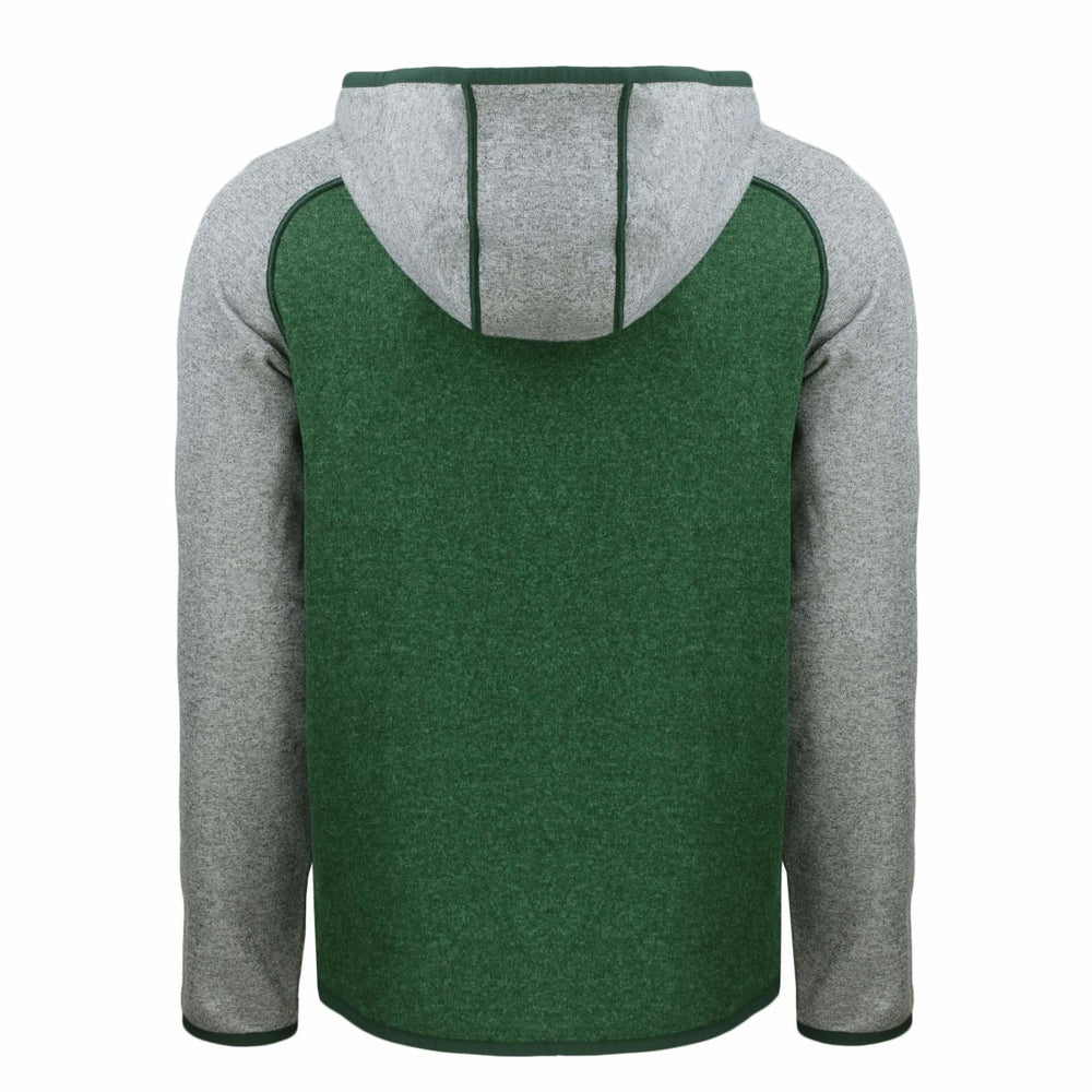Green Bay Packers Cutter & Buck Throwback Mainsail Sweater-Knit Full-Zip Hoodie | NFL Online