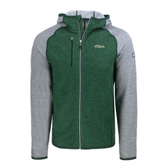 New York Jets Cutter & Buck Throwback Mainsail Sweater-Knit Full-Zip Hoodie | NFL US