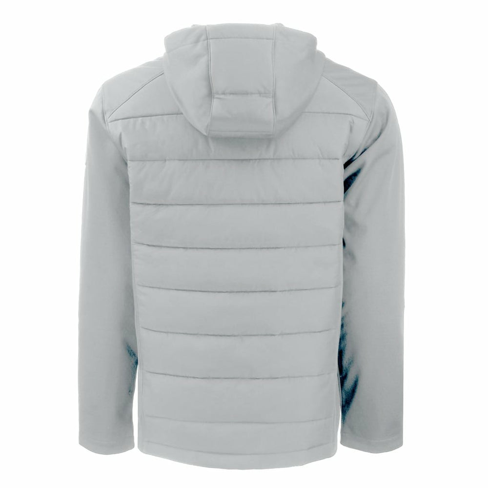 Miami Dolphins Cutter & Buck Throwback Evoke Hybrid Eco Softshell Recycled Full-Zip Hoodie Jacket | NFL Near me