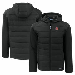 Tampa Bay Buccaneers Cutter & Buck Throwback Evoke Hybrid Eco Softshell Recycled Full-Zip Hoodie Jacket | NFL Online