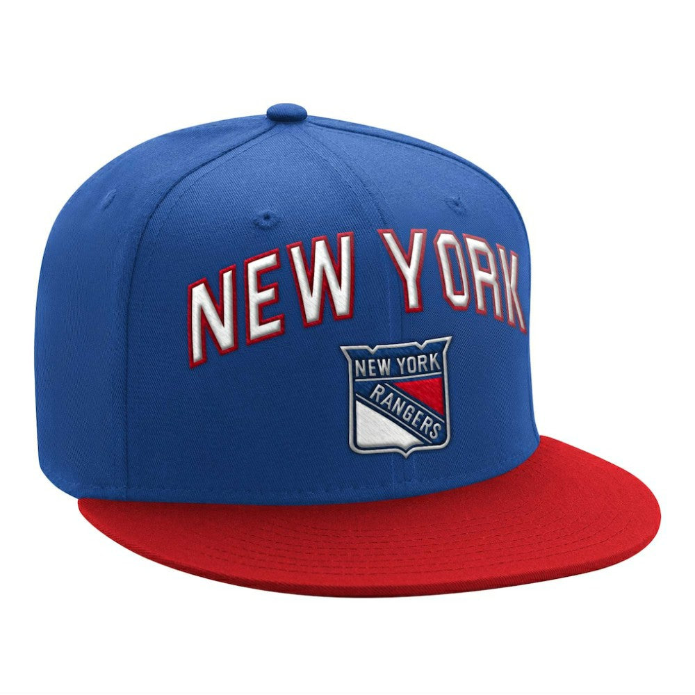 New York Rangers Starter Arch Logo Two-Tone Snapback Hat -  NHL Hats