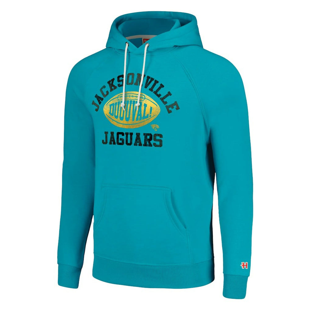 Jacksonville Jaguars Homage Unisex Hyperlocal Raglan Pullover Hoodie | NFL On sale