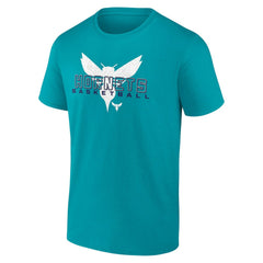 Teal Charlotte Hornets Stellar Personalized Name & Number T-Shirt | NBA