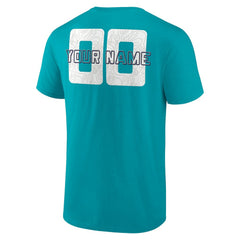 Teal Charlotte Hornets Stellar Personalized Name & Number T-Shirt | NBA