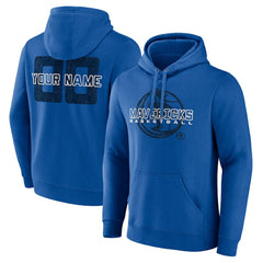 Blue Dallas Mavericks Stellar Personalized Name & Number Pullover Hoodie sale | NBA