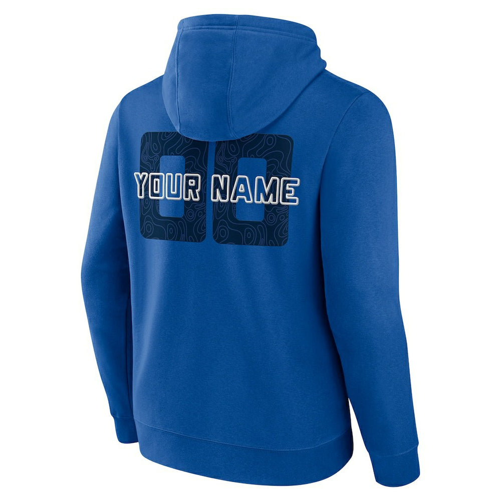Blue Dallas Mavericks Stellar Personalized Name & Number Pullover Hoodie sale | NBA