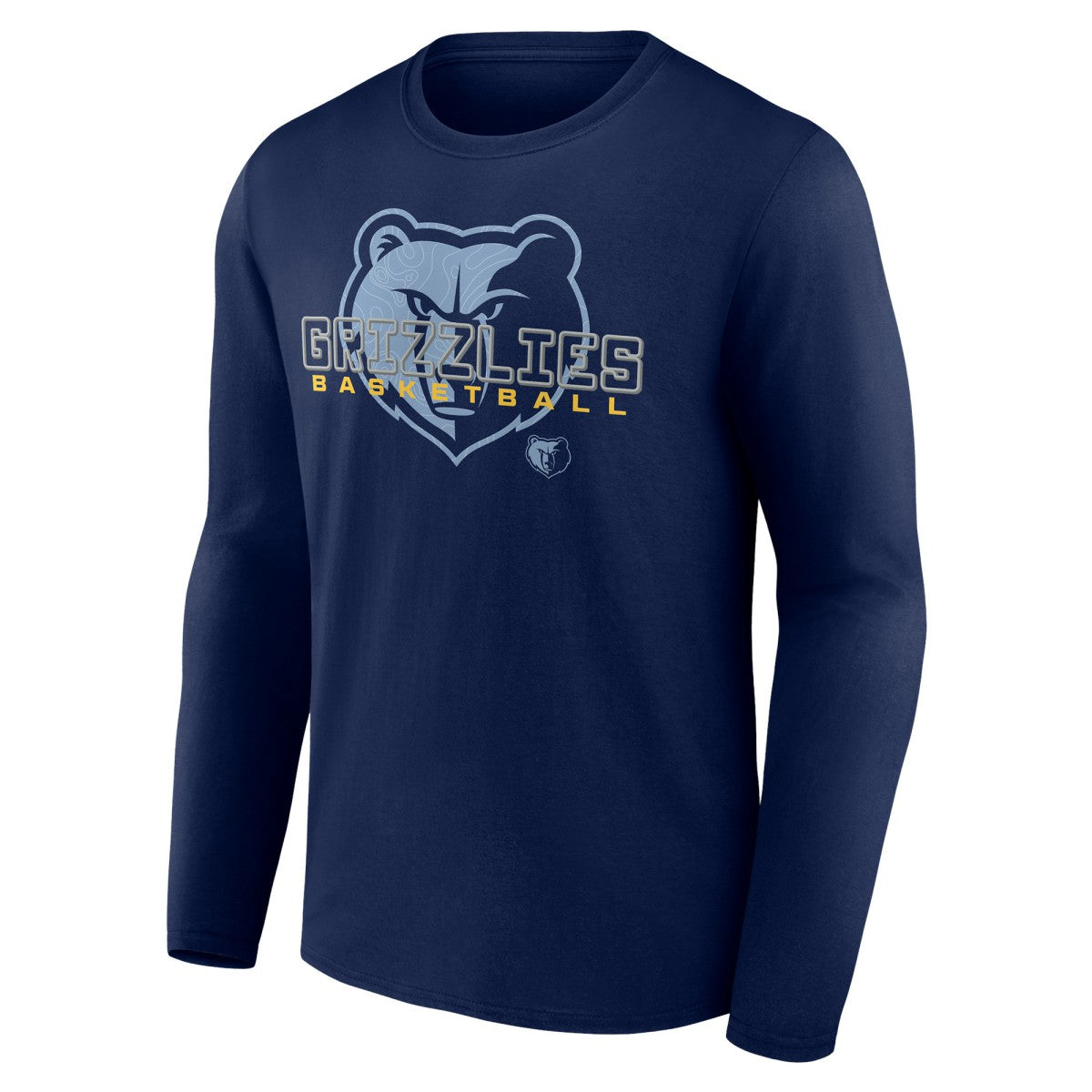Navy Memphis Grizzlies Stellar Personalized Name & Number Long Sleeve T-Shirt | NBA