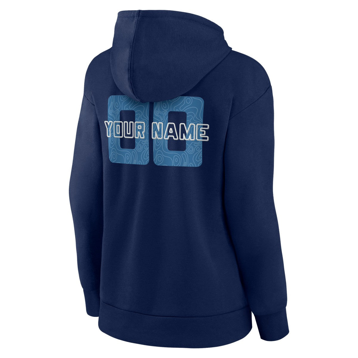 Navy Minnesota Timberwolves Women's Stellar Personalized Name & Number Pullover Hoodie | NBA