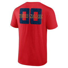 Red New Orleans Pelicans Stellar Personalized Name & Number T-Shirt | NBA