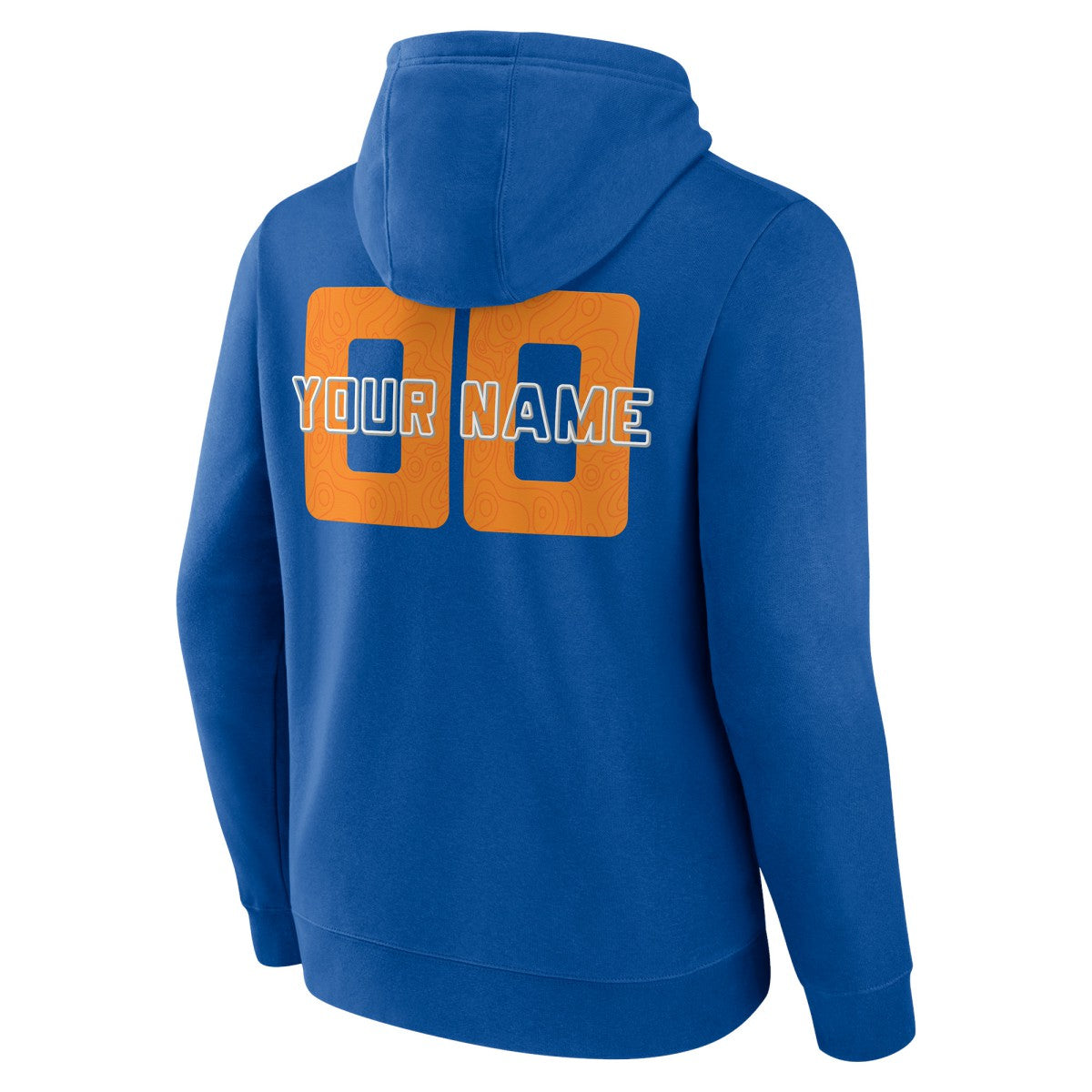 Blue New York Knicks Stellar Personalized Name & Number Pullover Hoodie | NBA