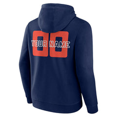 Navy Oklahoma City Thunder Stellar Personalized Name & Number Pullover Hoodie sale | NBA
