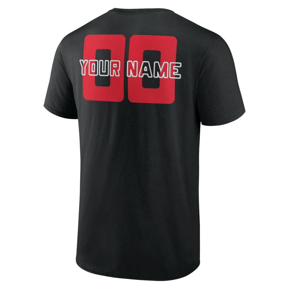 Black Portland Trail Blazers Stellar Personalized Name & Number T-Shirt | NBA