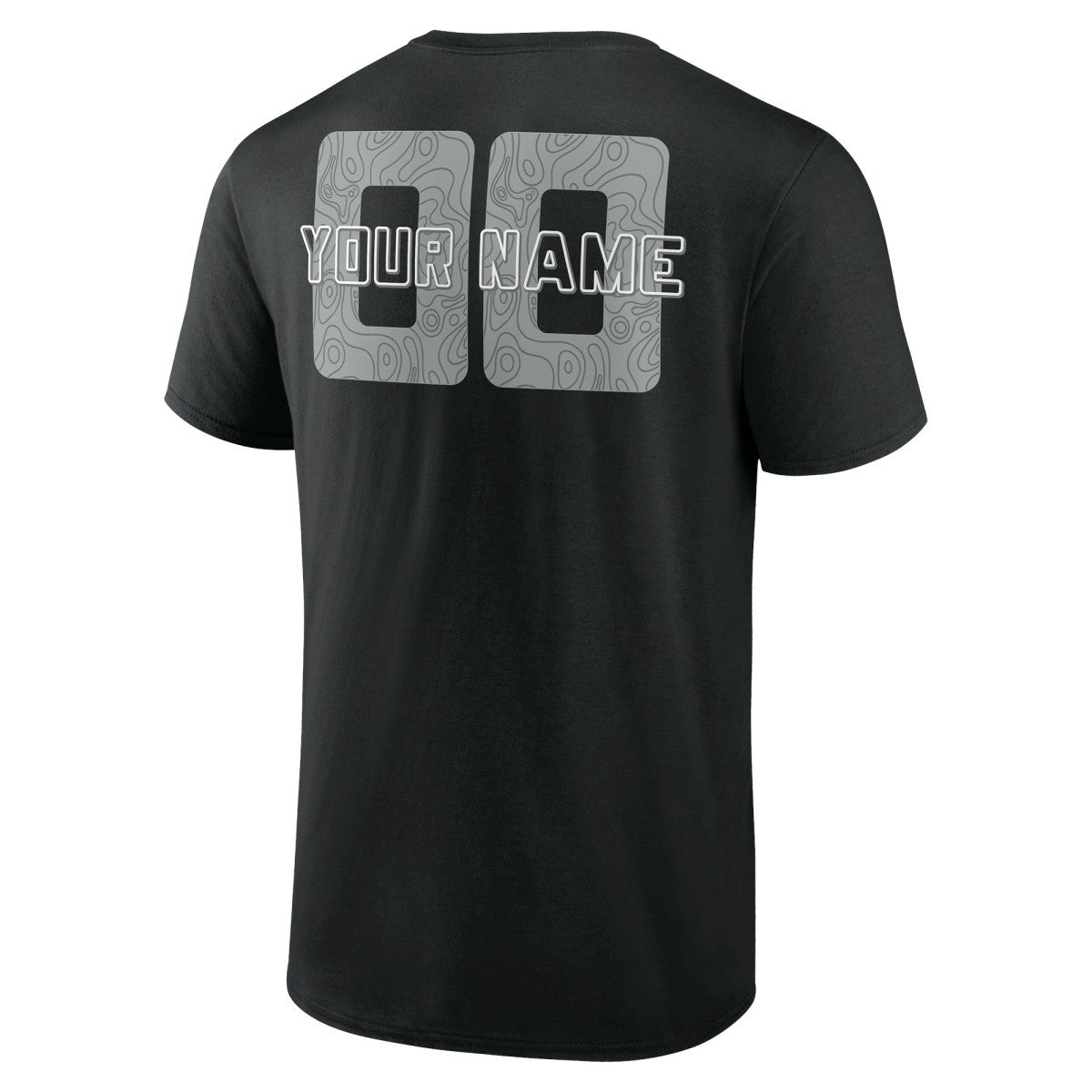 Black San Antonio Spurs Stellar Personalized Name & Number T-Shirt | NBA