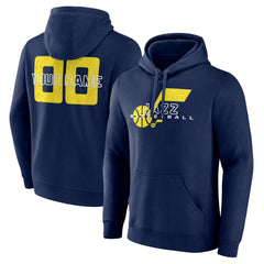 Navy Utah Jazz Stellar Personalized Name & Number Pullover Hoodie | NBA
