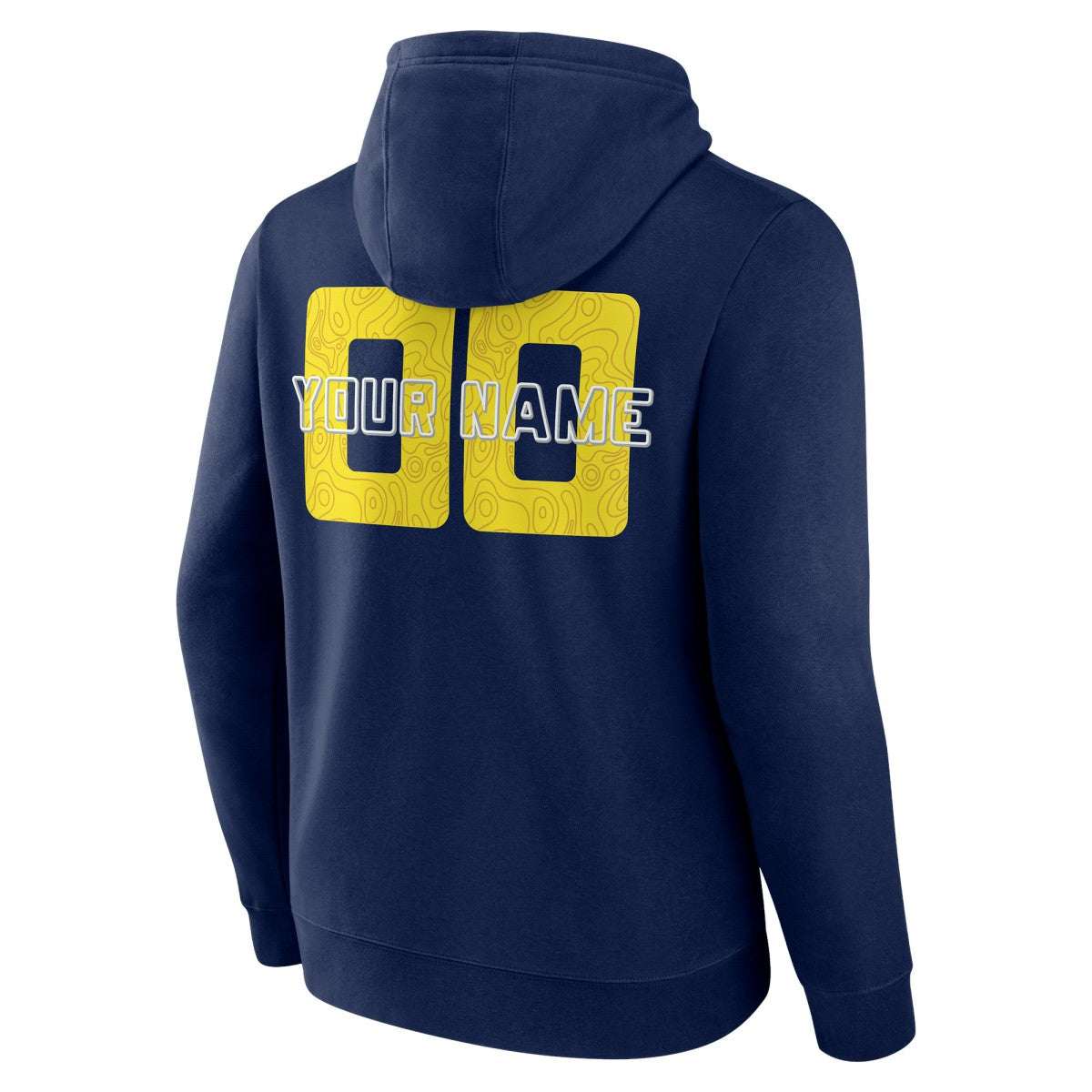 Navy Utah Jazz Stellar Personalized Name & Number Pullover Hoodie | NBA