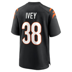 Cincinnati Bengals DJ Ivey  Team Game Jersey | NFL Sale