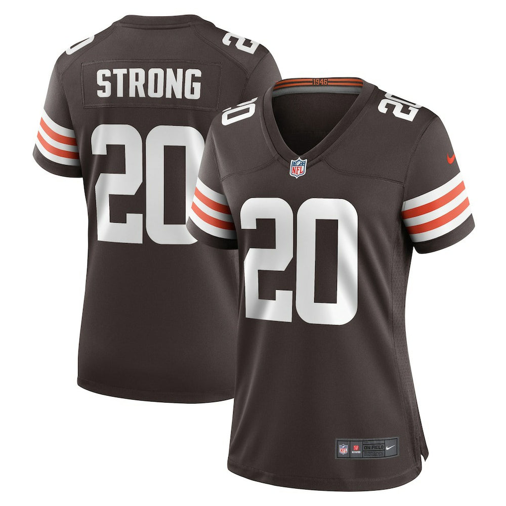 Cleveland Browns Pierre Strong Jr.  Women's Team Game Jersey | NFL US