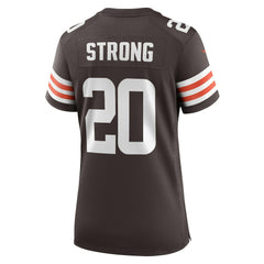 Cleveland Browns Pierre Strong Jr.  Women's Team Game Jersey | NFL US