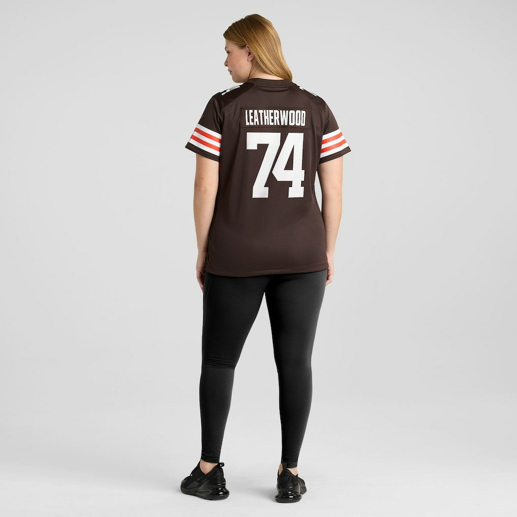 Cleveland Browns Alex Leatherwood  Women's Team Game Jersey | NFL Outlet