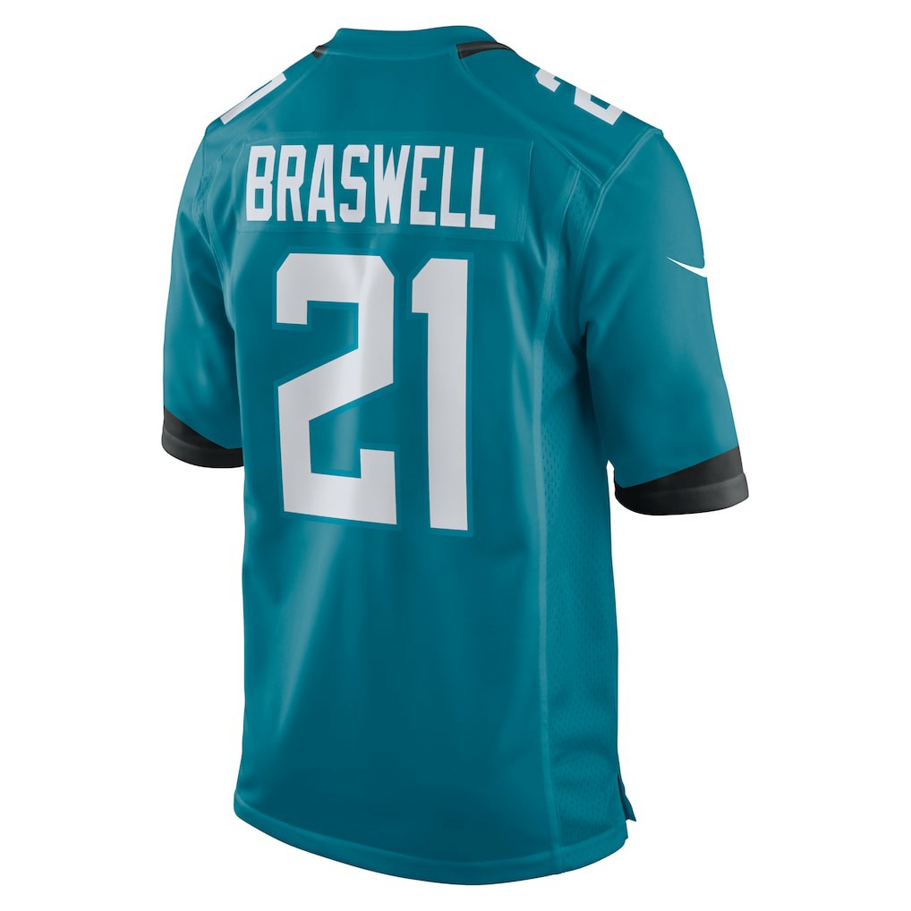 Jacksonville Jaguars Christian Braswell  Team Game Jersey | NFL New