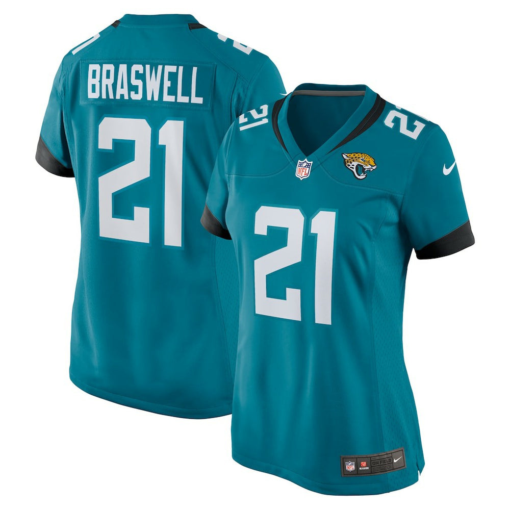 Jacksonville Jaguars Christian Braswell  Women's Team Game Jersey | NFL Discount