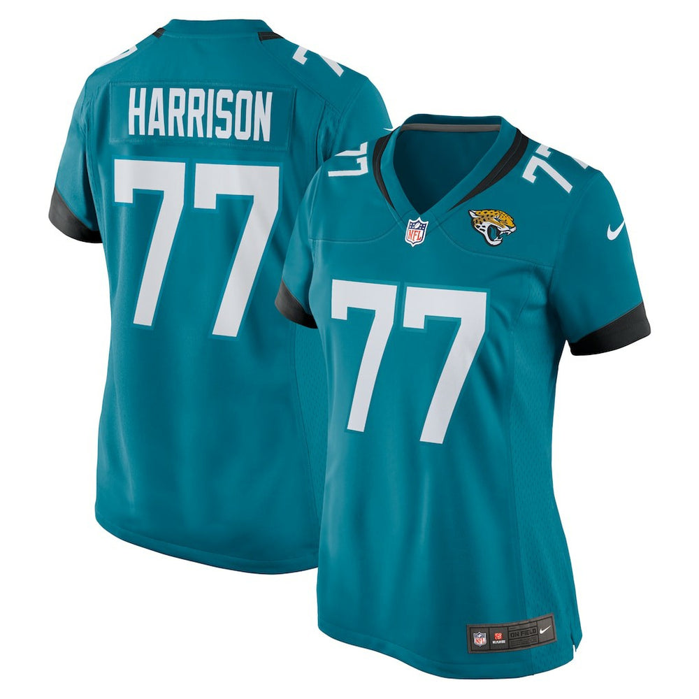Jacksonville Jaguars Anton Harrison  Women's Team Game Jersey | NFL Discount