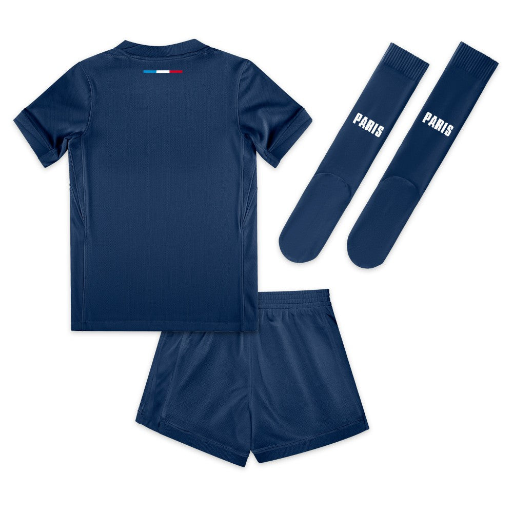 Paris Saint-Germain Preschool 2024/25 Home Replica Stadium Kit Set